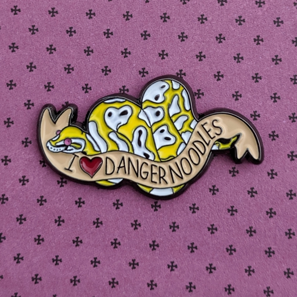 DANGERNOODLE Snake Pin